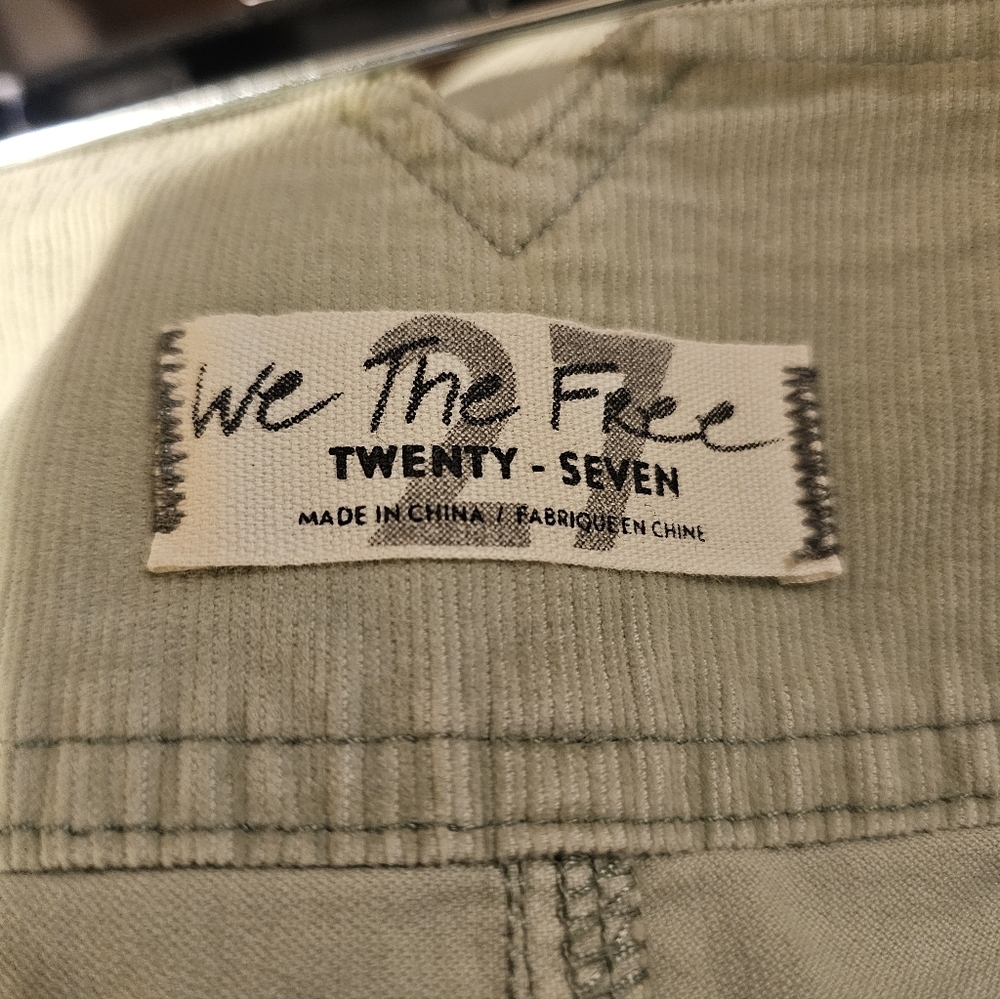 We The Free Moss Green Pencil Skirt - Picture 2 of 3